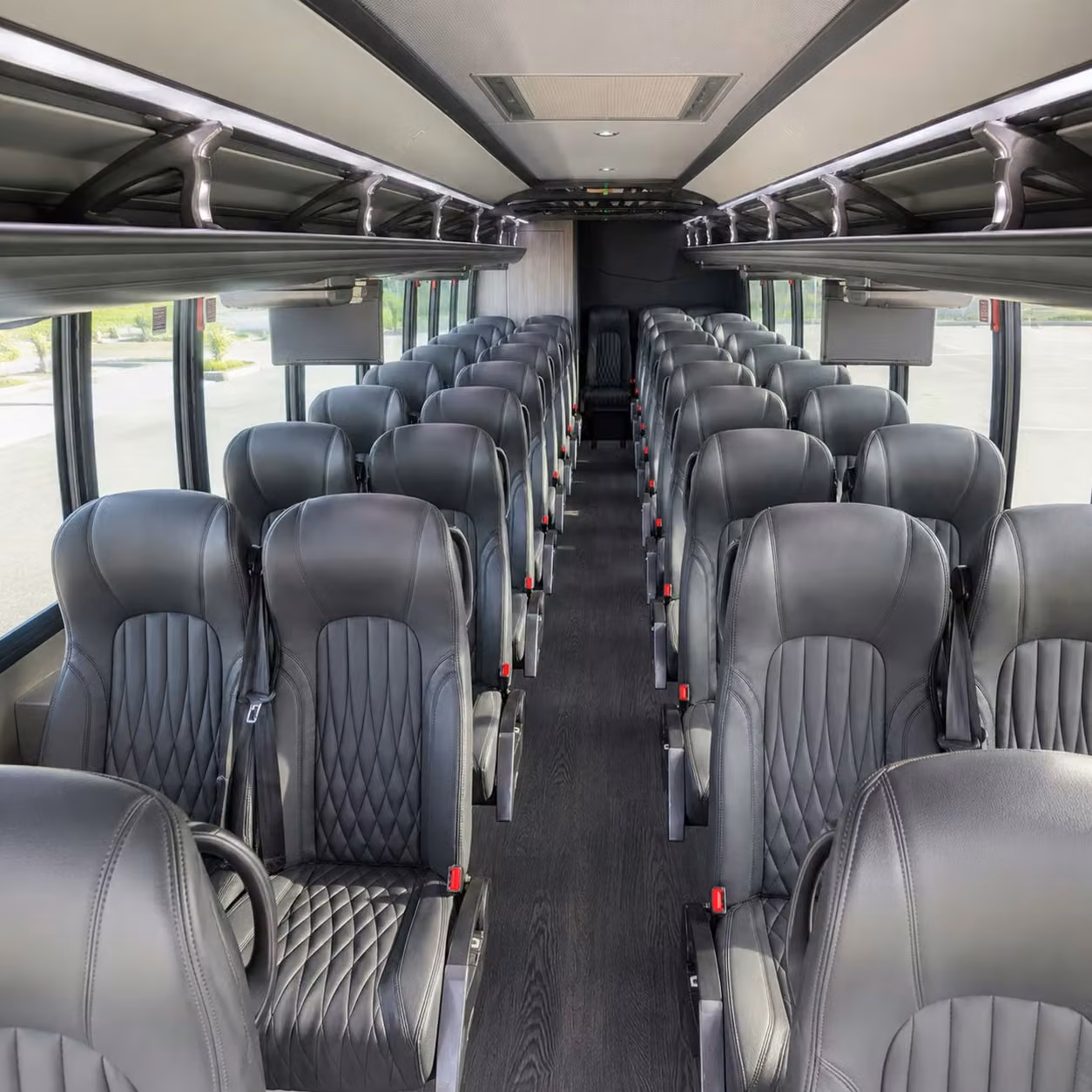 35 passenger minibus interior