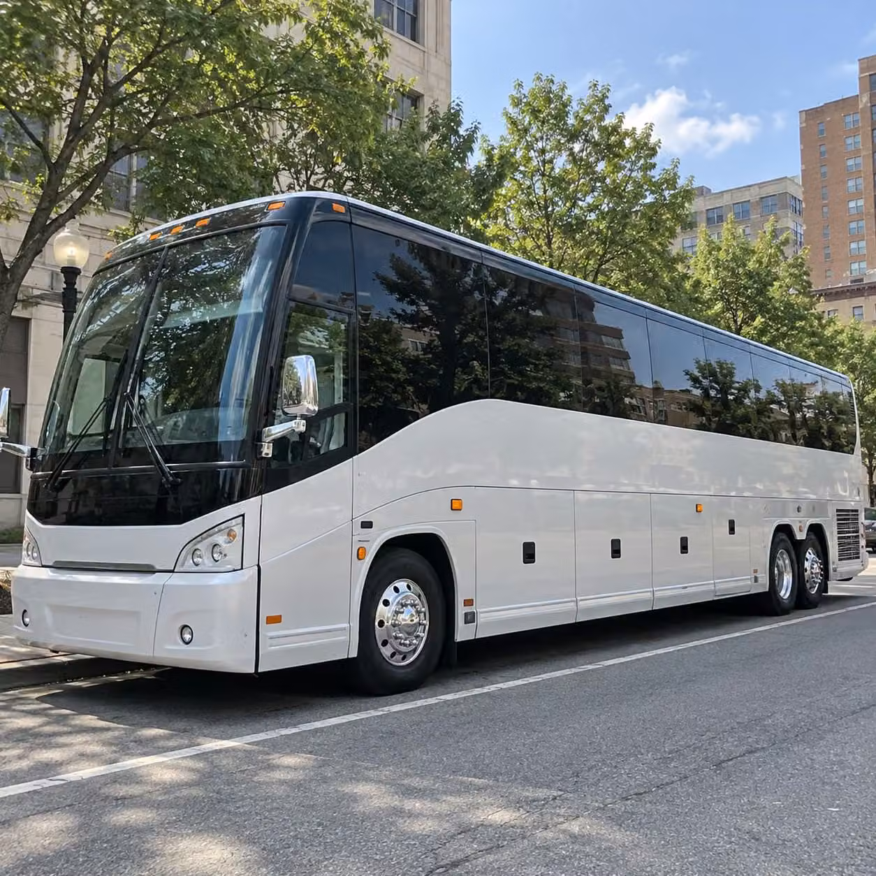 charter bus rentals for large fargo wedding guest lists along the red river valley