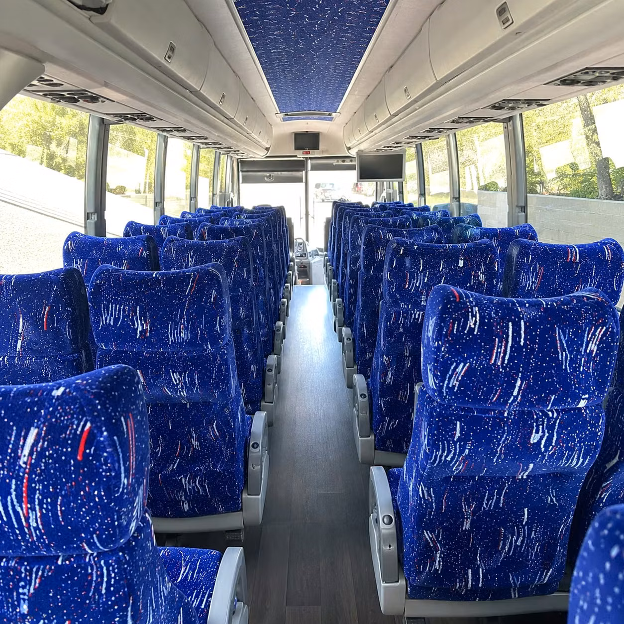 fargo charter bus interior gallery