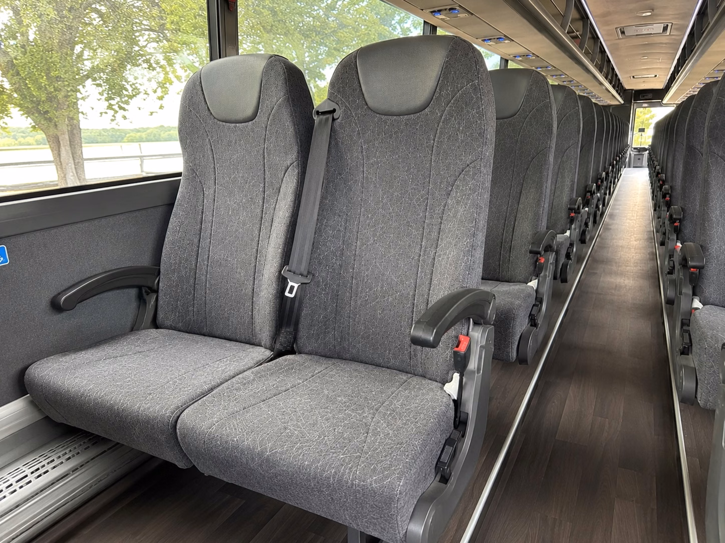 fargo charter bus interior
