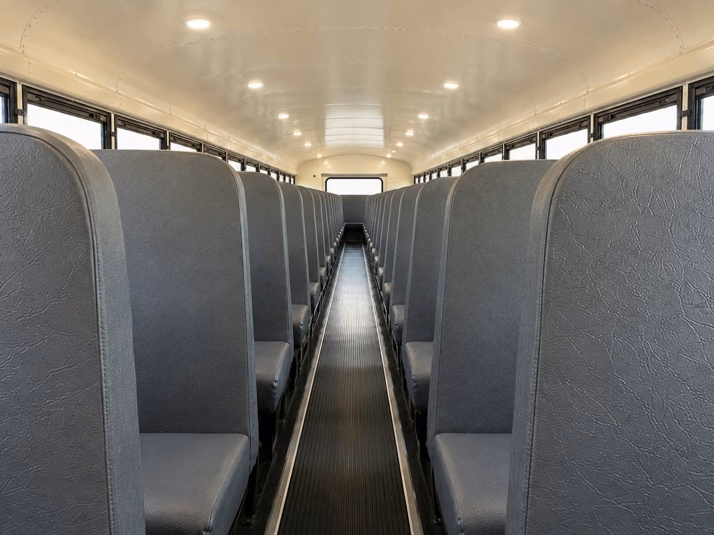 school bus interior