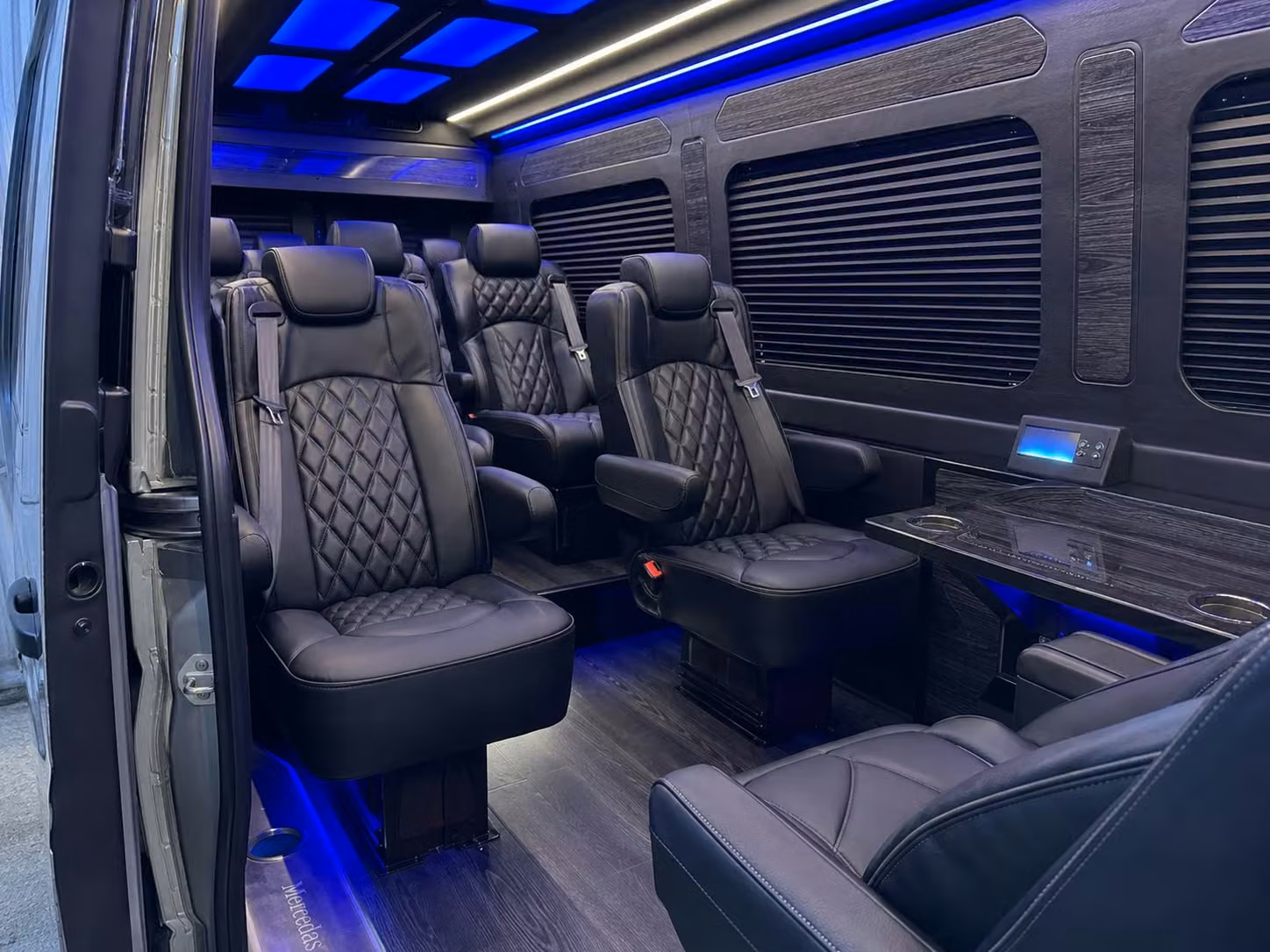 sprinter van transportation for groups and events across fargo